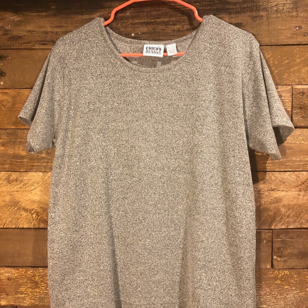 Chico's Design Grey Shirt